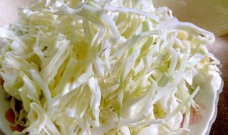 脆爽包菜丝步骤 怎样做脆爽包菜丝