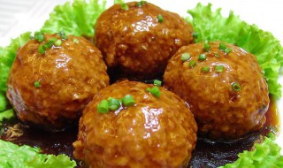 四喜丸子怎么做口感好 好吃的四喜丸子做法介绍