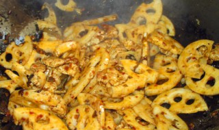 干锅鸡肉藕片步骤 干锅鸡肉藕片怎么做好吃