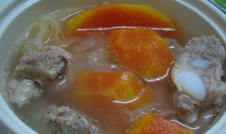 猪骨炖木瓜汤步骤 猪骨炖木瓜汤做法介绍