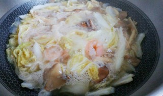 如何做白菜虾仁汤 白菜虾仁汤的做法