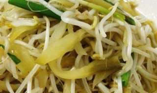 榨菜炒豆芽如何做 炒豆芽菜怎么炒好吃呢
