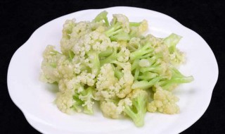 蒜蓉有机菜花如何做 蒜香有机花菜