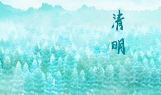 清明节忌讳什么（清明节忌讳什么样的人）