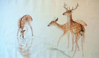 鹿的画寓意是什么 画中鹿的寓意