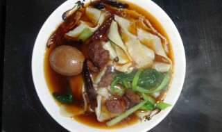 吉林板面制作方法 牛肉板面的制作