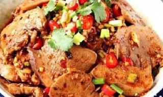 凉拌猪舌如何做（干拌猪舌的做法大全）