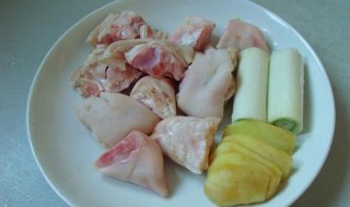 猪蹄瘦肉冻如何做 猪蹄做冻肉的方法