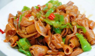 怎么炒鸭肠 炒鸭肠的做法