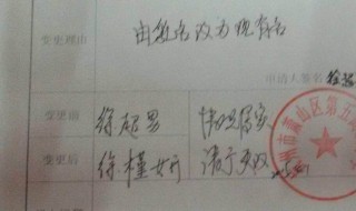 改名字的理由要怎么写才容易通过 改名申请最佳理由