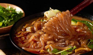 红薯粉丝做酸辣粉(酸辣红薯粉丝的做法)