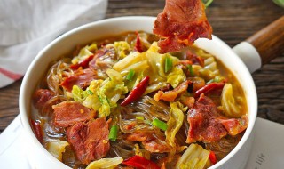牛肉大白菜粉丝怎么做 牛肉炖白菜粉丝的家常做法