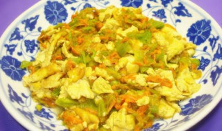 南瓜炒鸡蛋制作方法(南瓜炒鸡蛋制作方法步骤)