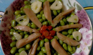 怎样做美味的毛豆香干炒火腿 怎样做美味的毛豆香干炒火腿好吃