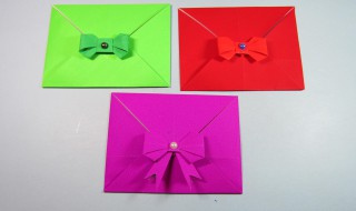 信封手工制作步骤 信封手工制作步骤图