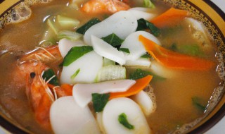 雪菜虾干汤年糕步骤（雪菜虾干汤年糕步骤图）