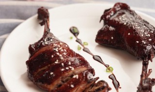 麻油酱鸭腿做法步骤（酱油鸭腿的做法）