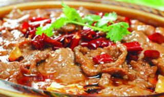 一碗水煮牛肉片的做法 水煮牛肉片的家常做法