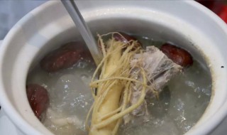 排骨炖参须如何做（排骨炖参须的做法）