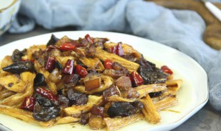 腐竹炖肉皮家常做法 腐竹肉皮煲