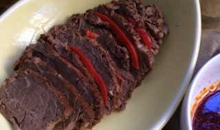 柱侯酱牛肉做法 柱候酱牛肉的做法