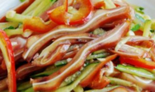 凉拌猪耳朵如何做 凉拌猪耳朵的做法 最正宗的做法