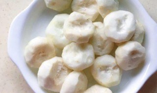 削了皮的马蹄怎么保鲜（削了皮的马蹄怎么保鲜储存）