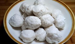 做鱼圆方法及材料(做鱼圆的方法)