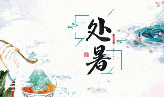 处暑节气的天气特点（处暑节气的天气特点有）