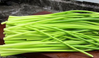 冬季蒜苔怎么保存 蒜苔保鲜储存方法