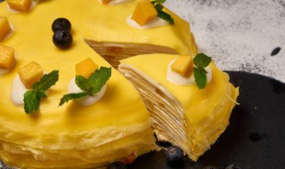 榴莲蛋糕怎么做 如何做榴莲蛋糕