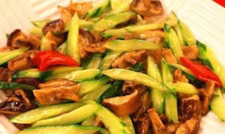 黄瓜炒香菇会中毒吗 你知道答案了吗