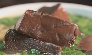 用猪血怎么做汤 用猪血怎么做汤圆