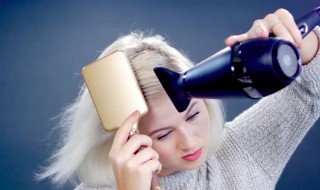 头发怎么吹蓬松（男生吹头发怎么吹蓬松）