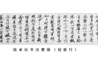 曹操的诗精选介绍（曹操的诗精选介绍五十字）