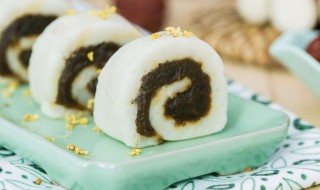 枣泥奶卷制作方法（枣泥卷点心的做法）