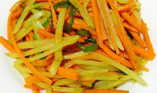土豆丝胡萝卜丝怎么炒窍门（如何炒土豆胡萝卜丝）