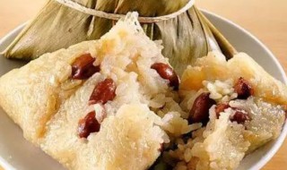 花生红枣粽子如何做 红枣花生粽子的做法和配料