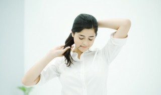 马尾防塌技巧 扎高马尾不塌小窍门