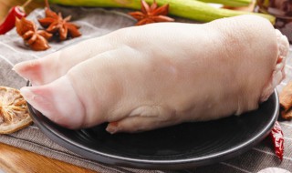 脆皮猪手如何做 脆皮猪手如何做的