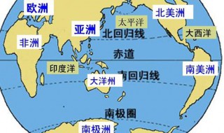 全球几大洲几大洋分别是什么（全球几大洲几大洋分别是什么国家）