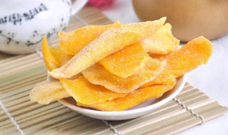 芒果干储存方法 芒果干的功效和作用