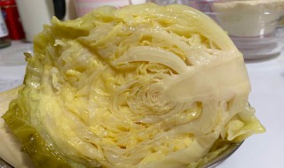 包心菜怎么泡腌（包心菜腌菜怎么做）
