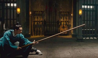 赵战军长棍实战用法第五段（）