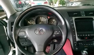 凌志gs300方向盘怎么拆下来(雷克萨斯gs300方向盘怎么拆)