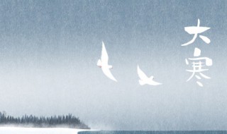 大寒日是什么意思啊 大寒日是什么意思啊?
