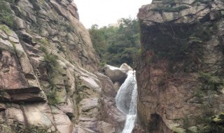 崂山龙潭瀑介绍 崂山明潭瀑