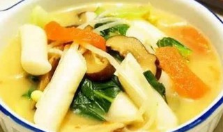 如何做鲜美的素菜汤 如何做鲜美的素菜汤面