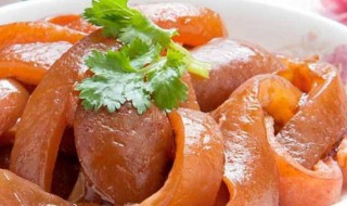 猪肉如何做猪皮才不韧（猪肉如何做猪皮才不韧呢）