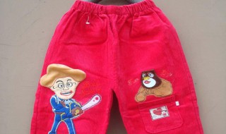 儿童棉布裤制作方法 儿童棉布裤制作方法图解